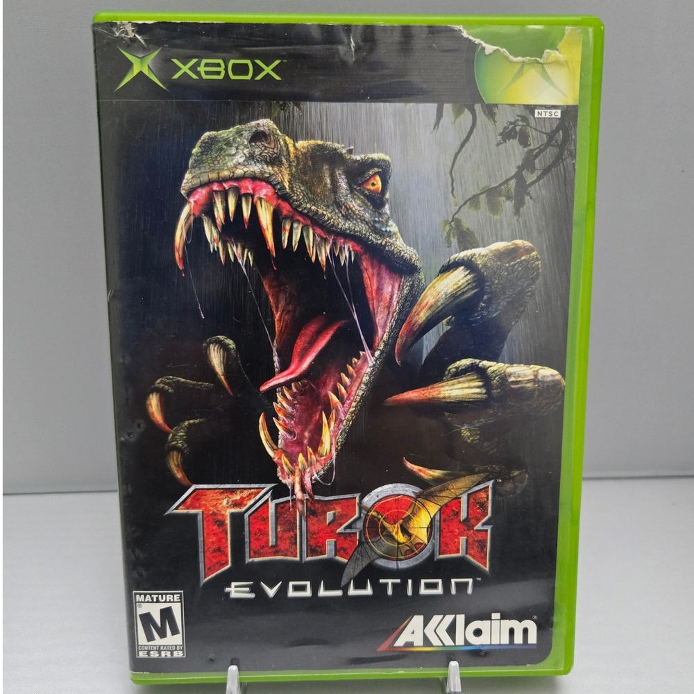 Turok:‎ Evolution 2002 - Original Xbox - Complete CIB Tested & Working
